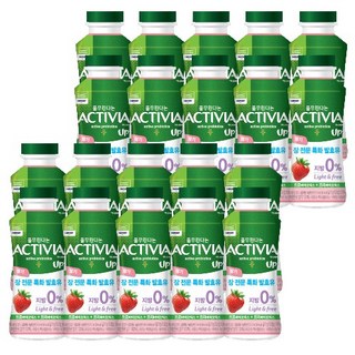 풀무원다논 마시는 액티비아 업 딸기 210ml, 20개