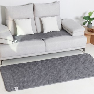 전자파없는 26년 최신형 3H한일온열기 국내생산 EMF 전자파없는 워셔블 초극세사 그래핀 탄소방석 3단 5단 미니싱글 15시간자동타이머 몽비오스, 딥멜란지, 3단(50x140)