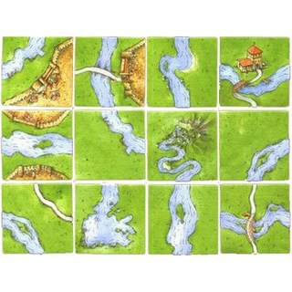 <孩子王桌遊> 卡卡頌河流1擴充 繁中版, 1個