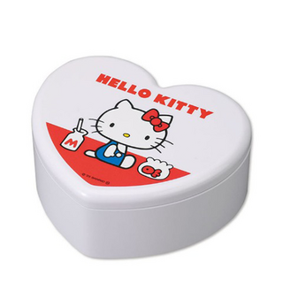 옐상 정품 일본 헬로키티 하트 소품함 4종, 1개, 밀크키티