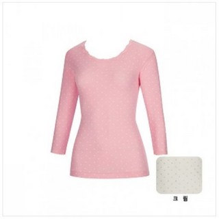 트라이 여성 패션7부 순면 40수 후라이스 상의내복 No.01