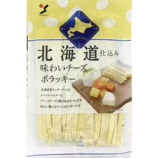 YAMAEI 北海道風味芝士鱈魚條, 250g, 1個