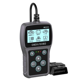 OBD 스캐너 자동차 진단 스캔 도구 자동차 자동 다국어 차량 OBD 코드 리더 차량 정보 읽기 MS, 1개