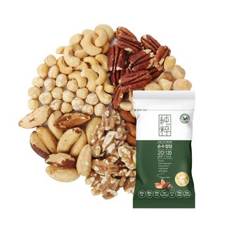 산과들에 순수정담 하루견과 20g, 40개