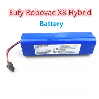 Eufy Robovac 지능형 청소 로봇 X8 하이브리드 진공 청소기 리튬 배터리에 적합 4.4V 6500mah, 02 9800mah, 01 CHINA