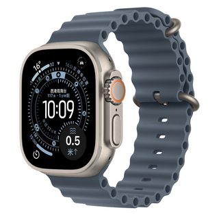 Fegwilde 애플워치 호환 워터 실리콘 스트랩 오션밴드 울트라 1/2/3 49/46/45/44/42/41/40/38mm 11 10 9 8 7 6 5 3 SE1/2/3 밴드, 앵커블루