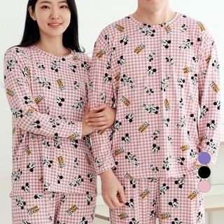 투와이 디즈니 남녀공용 피치 잠옷 상하의 세트 DG182