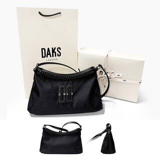 국내매장판 닥스 DAKS 캠벨 DD로고 스퀘어 크로스백 가방