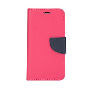 MERCURY 平板電腦保護套，翻蓋式皮革保護殼，多色可選，防刮耐磨, 桃色, 1個, 三星A14 5G