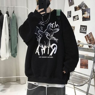 【KL】潮流男裝休閒套裝：圓領衛衣+百搭牛仔褲，冬季十字架嘻哈風，寬鬆舒適