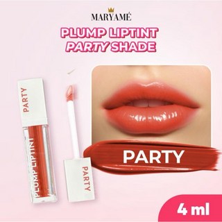 MARYAME PLUMP LIPTINT PARTY & HANGOUT 豐盈持久保濕唇釉, 1個