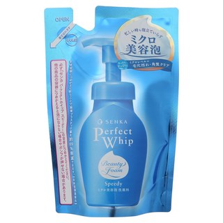 SENKA 專科 Speedy超微米潔顏慕斯補充包, 1瓶, 130ml