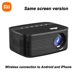 샤오미 안드로이드 4K 프로젝터 32G 풀 HD 1080P 8K 비디오 돌비 오디오 홈 시어터 자동 초점 키스톤 5G, 01 Black_02 EU