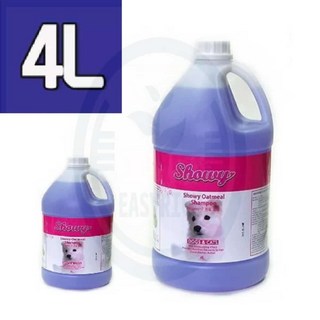 포근한잡화점 이 오트밀 샴푸 4L 백합향 강아지비듬샴푸 강아지바디워시, 1개