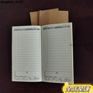 手帳本 筆記本 可拆卸活頁本 多功能收納A5商務經理夾 A6創意拉鏈包帶計算器 (台灣發貨), 內頁3本裝, 1個