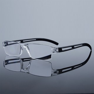 輕巧無框1.6倍放大眼鏡 附眼鏡盒 SJ8199 放大眼鏡, 1個, 黑色, 8199