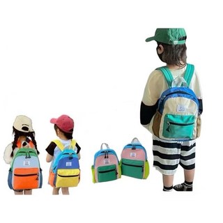 Tochoso 兒童背包 輕巧可愛 撞色設計 幼稚園書包