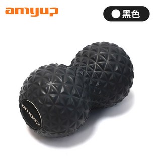 特價秒殺 花生球按摩球 運動放鬆 頸椎足底 經絡筋膜球 健身瑜伽用品 瑜伽球 舒壓按摩 肌肉放鬆 健身器材 運動配件, 1個, 單球款 - 雜色（隨機單色）