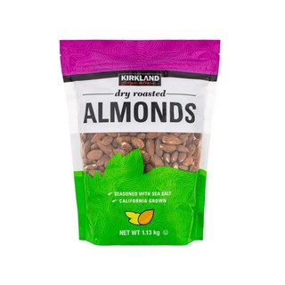 科克蘭鹽烤杏仁 1.13公斤, 1個, 1入