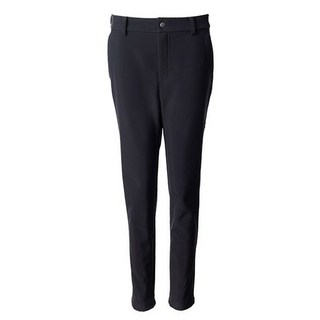 荒野Wildland女款彈性防風防潑水三層九分褲，賞雪褲/登山褲，耐磨防風厚極保暖