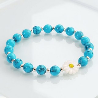 임영웅 들꽃이 될게요 굿즈 팔찌 하늘색 터키석 IM HERO 콘서트 필수템