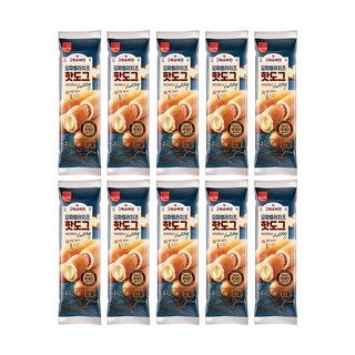 그릭슈바인 모짜렐라치즈 핫도그 80g x 10개