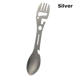 호신용칼 키체인 포켓 멀티툴 가제트 카드 스테인리스 스틸 병따개 스크루드라이버 캠핑 여행 야외 도구 1, 02 Silver Bear, 1개