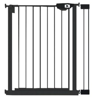 Mommy want 兒童安全門欄 黑色大號 安全防護 樓梯門欄 寵物隔離欄, 黑色