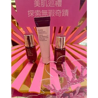 小棕修護水潤底妝組 (小棕瓶+水波波+冰導眼) 精華液 修護露 草編包 小棕 眼部精華, 1個