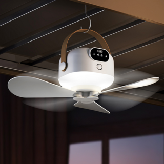 홈앤스테이 캠핑 실링팬 무선 충전식 대용량 타프팬, DS-001