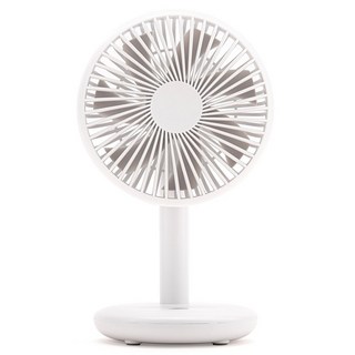 구스페리 무선 탁상용 선풍기 MCF-001, 화이트