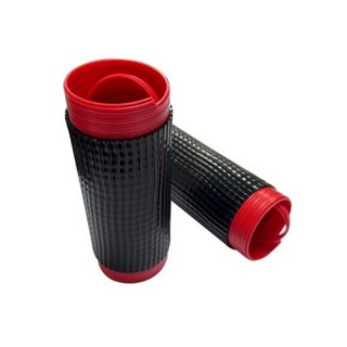 오토바이 고급형 실리콘 레버 그립 12CM 한쌍 전기종 호환 코나츠, 블랙, 1세트