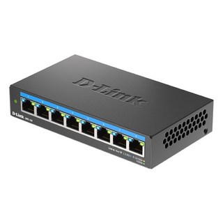 D-LINK DMS-108P 8埠 Multi-Gigabit 無網管 PoE 交換器, 1個