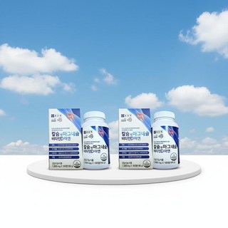 종근당 칼슘 앤 마그네슘 비타민D 아연 칼마디 1000mg, 180정, 2개