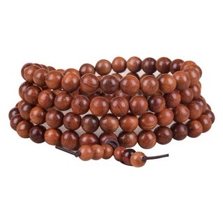 泓潤 精選佛珠 花梨木手珠 花梨 花梨木 花梨木佛珠 花梨木念珠 佛珠 手串 108顆 8咪 6咪 念珠 唸珠, 1個