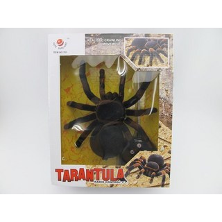 【阿LIN】266847 781 遙控狼蛛 擬真 大蜘蛛 遙控玩具 自動演示 整人 嚇人 派對 裝飾, 1個