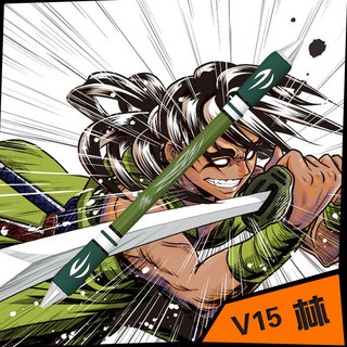 智高轉轉筆光影雷電V16風林火山V15學生比賽用筆 初學者學生旋轉筆 高級網紅轉筆, 1個, V15綠色【林】送炫酷轉筆+敎程