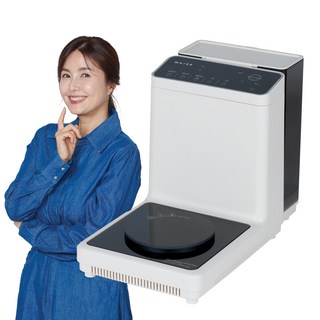 마이어 즉석 라면 조리기 (Maier ez100) 신애라 가정용 한강 라면 끓이는 기계 멀티 쿠커 전기포트, 아이보리