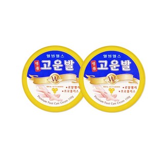 고운발 명품 풋크림, 1개입, 2개, 110g
