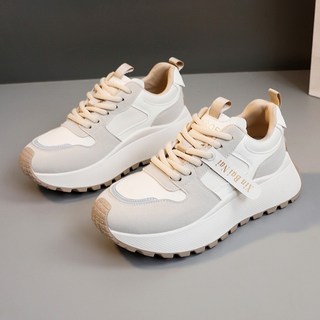 Xin Bai Nai 時尚加厚底運動女鞋，增高顯瘦休閒鞋款