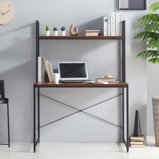 프리메이드 선반형 컴퓨터 책상 1000 서재 게이밍 학생 책상, 루시책상 1000