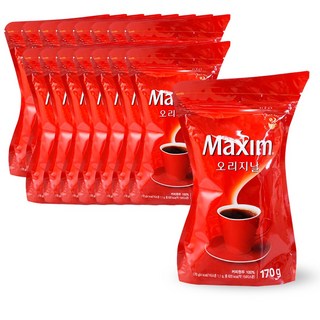 동서식품 맥심 오리지날 리필, 170g, 1개입, 16개