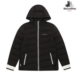 블랙앤화이트 여성 튜브 다운 스윙 점퍼 1152LXGT_BLACK 2610878, BLACK, LL