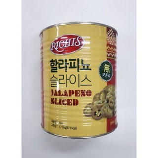 동서 리치스 할라피뇨 슬라이스, 6개, 3kg