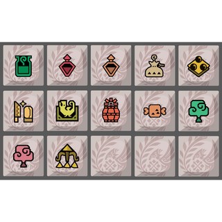 魔物獵人 道具 XDA 鍵帽 鑰匙圈 鍵盤 魔物 獵人 Monster Hunter MH WILDS, 收藏架4格