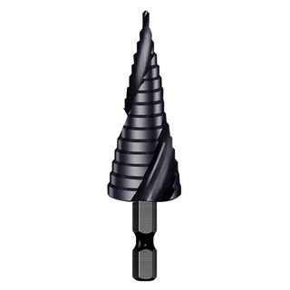 tinduo 3/16-7/8mm 스텝드릴 비트 철판 강판 홀쏘 전용 기리, 1개