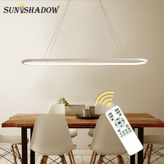 모던 홈 데코 LED 조명 펜던트 거실 샹들리에 식당 걸이식, 02 6 heads, 03 APP with RC Dimmable, 02 금