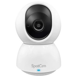 SpotCam Eva Pro 2K無線網路攝影機，遠端遙控，自動追蹤，有線/無線雙連接，安全監控首選, 1個