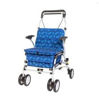 [복지용구] 산아2 어른용유모차 실외용 성인용보행기 노인 실버카 노인보행보조기 재활노인보행기 워커, 노인장기요양등급 할인구매(본인부담금9%), 1개