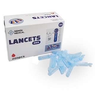 세원 모아 란셋 국산 채혈침 니들 28g, 1개, 200매입